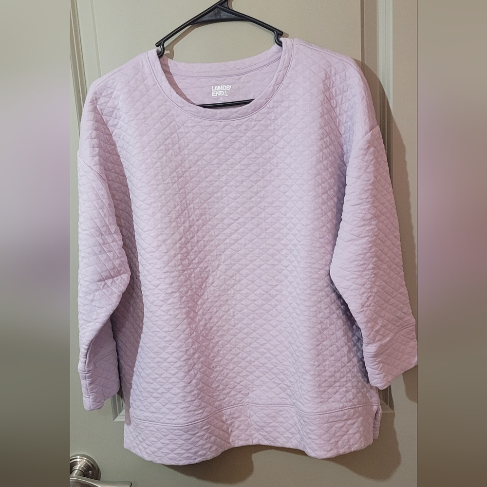 Quilted Sweatshirt